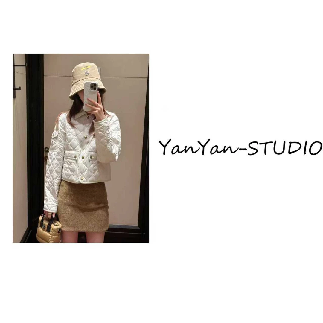 2025秋季（D20KM58MF01）新款格菱长袖拉链棉服外套