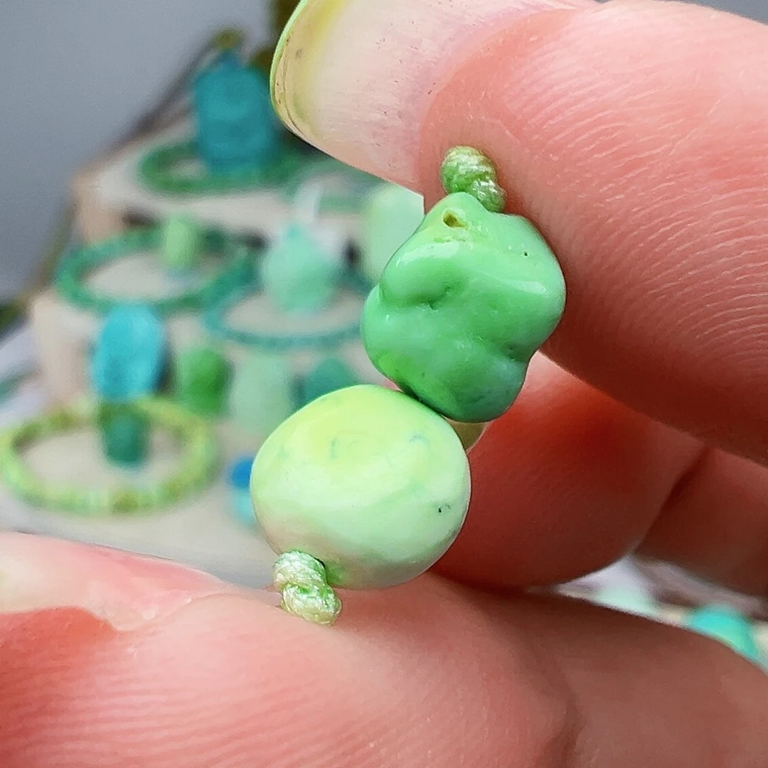 绿松石未镶嵌主播万珍