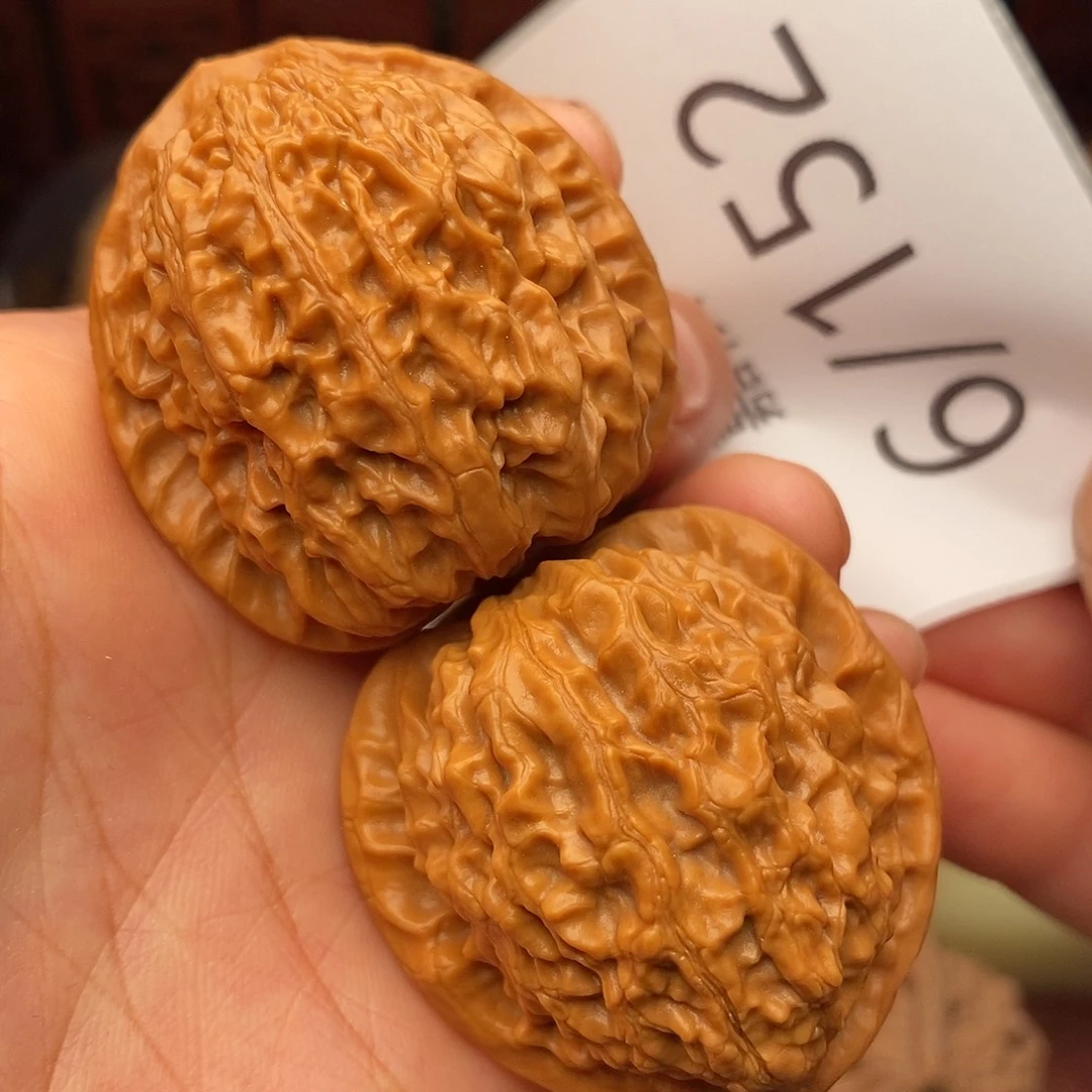 把件文玩核桃36金牛