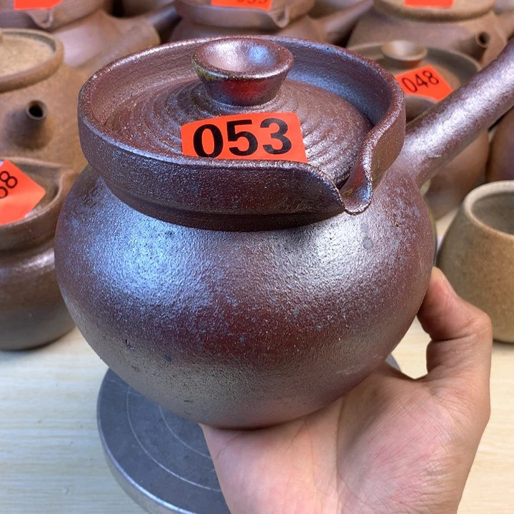 优***家云南手工柴烧烤茶罐800毫升