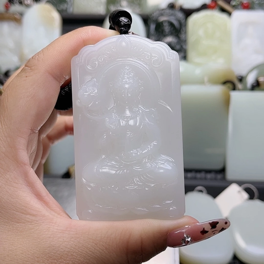 【闪购商品】颈饰未镶嵌和田玉念*