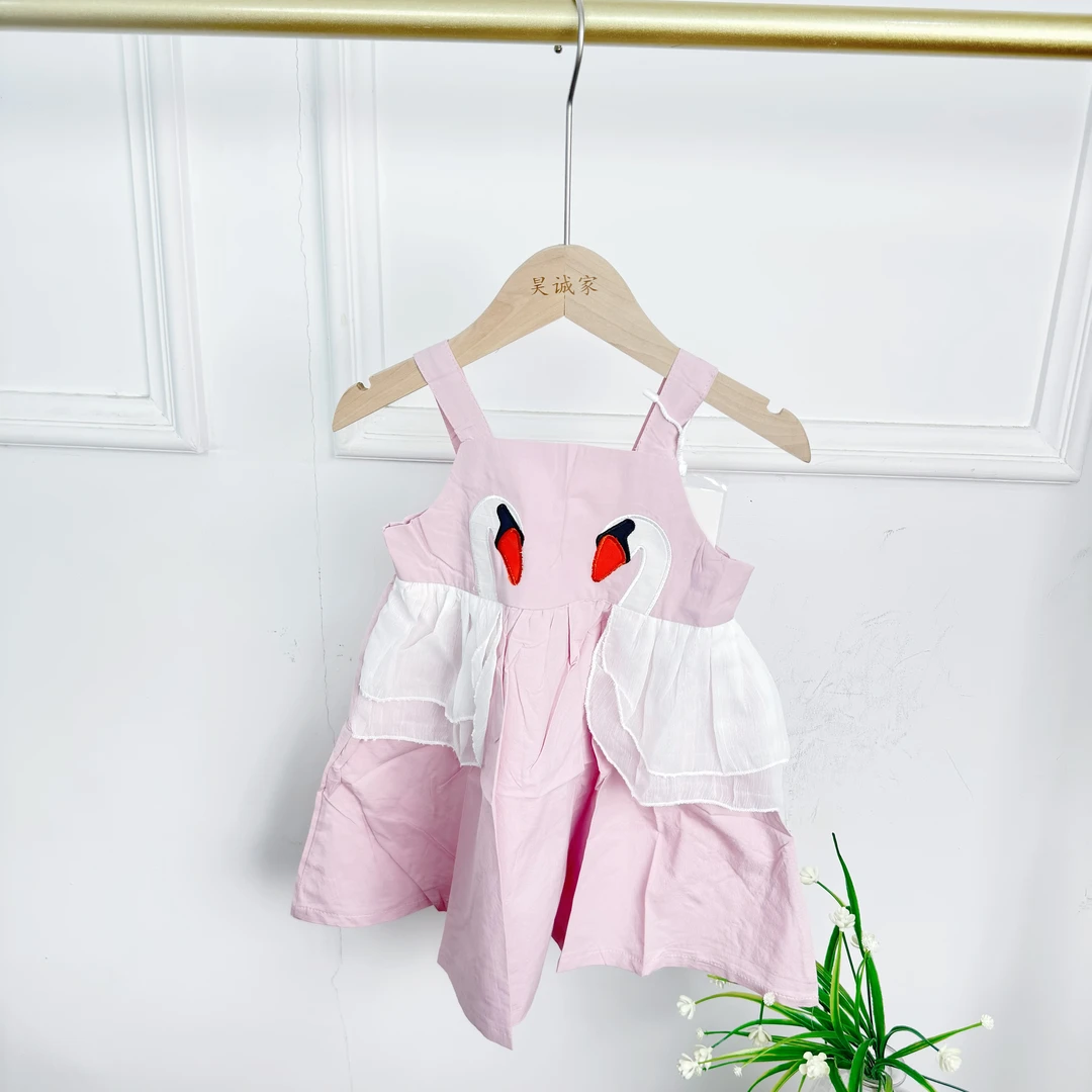 554清仓处理粉色天鹅裙