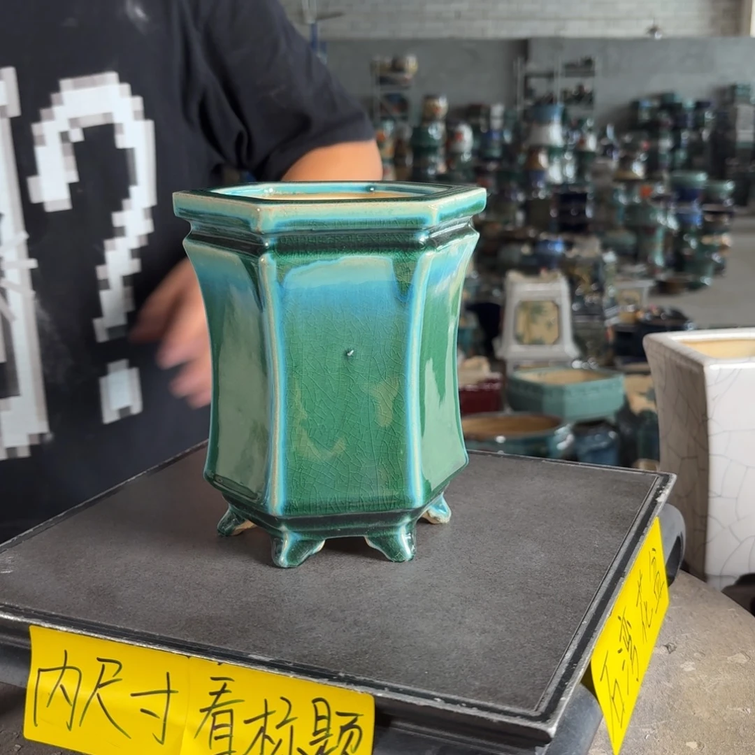 。一风堂石湾花盆 颗粒 内10*16