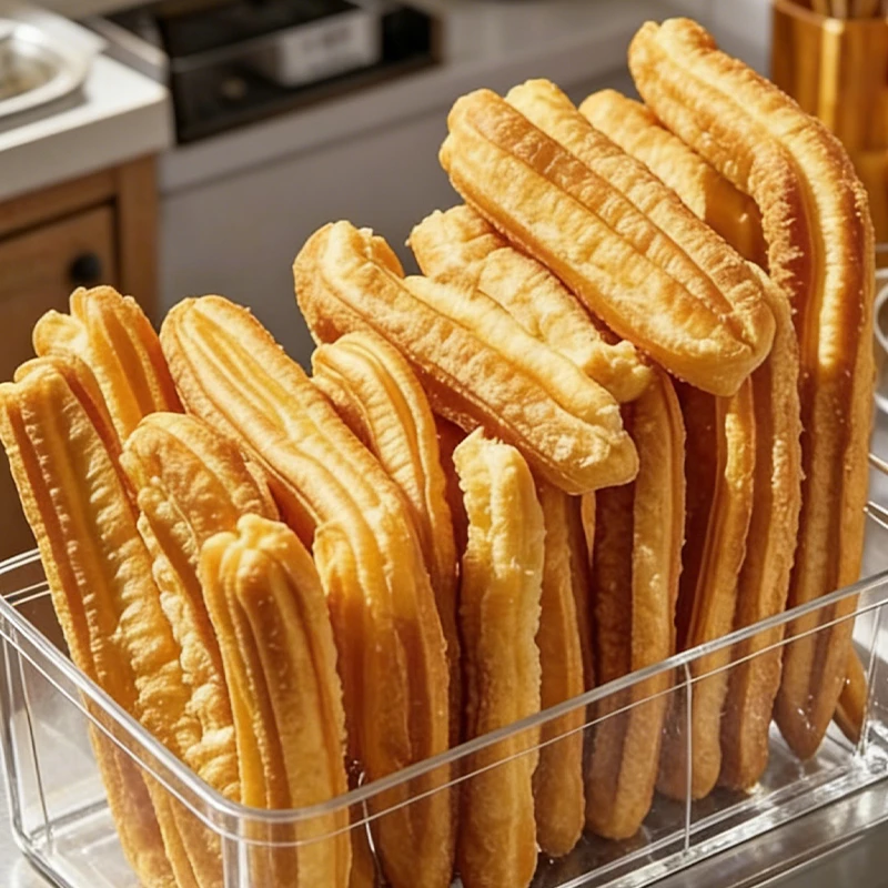 【家用半成品】加热即食速冻早餐香酥油条孩子上学半成品家庭常备