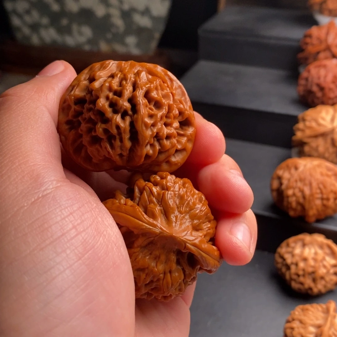 心***经文玩核桃吊坠核为贵