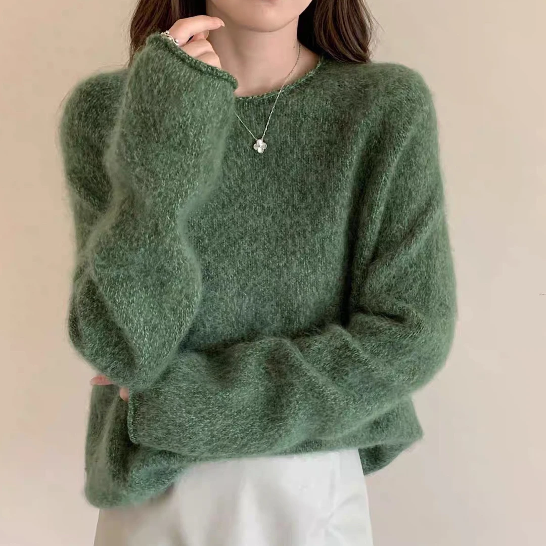 【Ya•雅】2025新款花纱轻奢简约卷边设计100拉绒