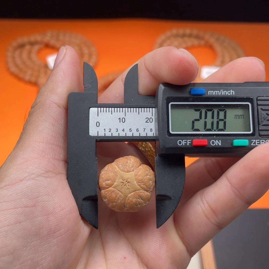 吊坠凤眼菩提05梅花五星三通尺寸20.7厚13.5