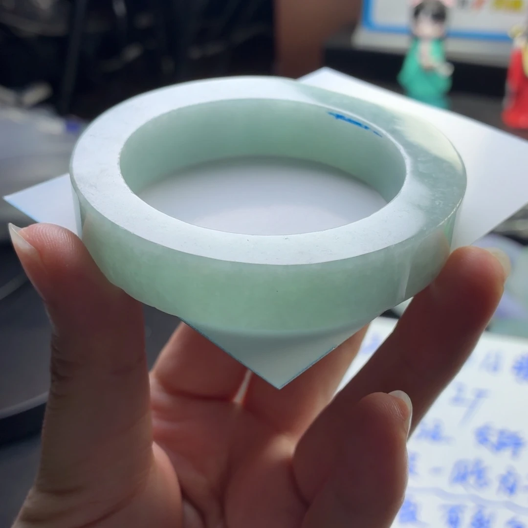 定制翡翠未镶嵌翡翠手镯多样性发一多样性发一