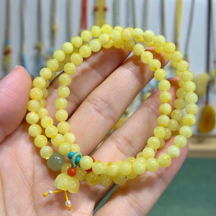 手链蜜蜡未镶嵌5mm