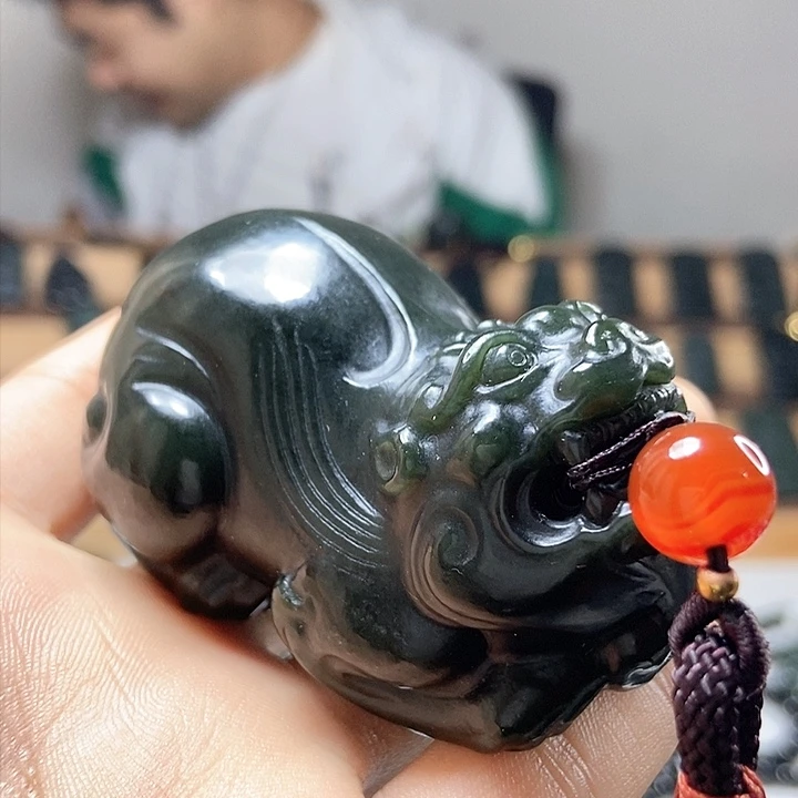 未镶嵌手串和田玉（青玉）云*
