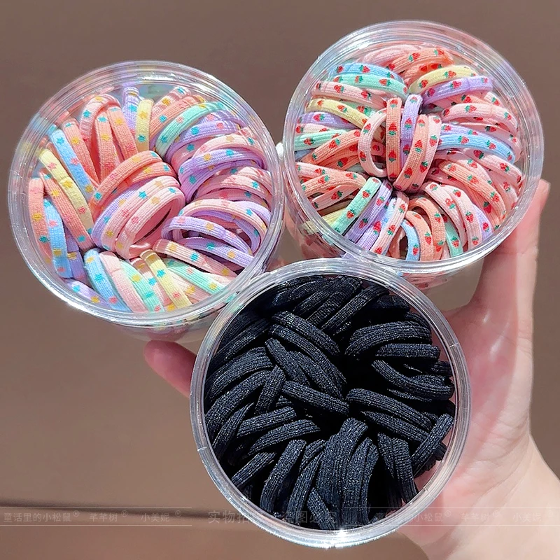 2025新款儿童发圈小号大号女童皮筋高颜值耐用头绳宝宝发饰