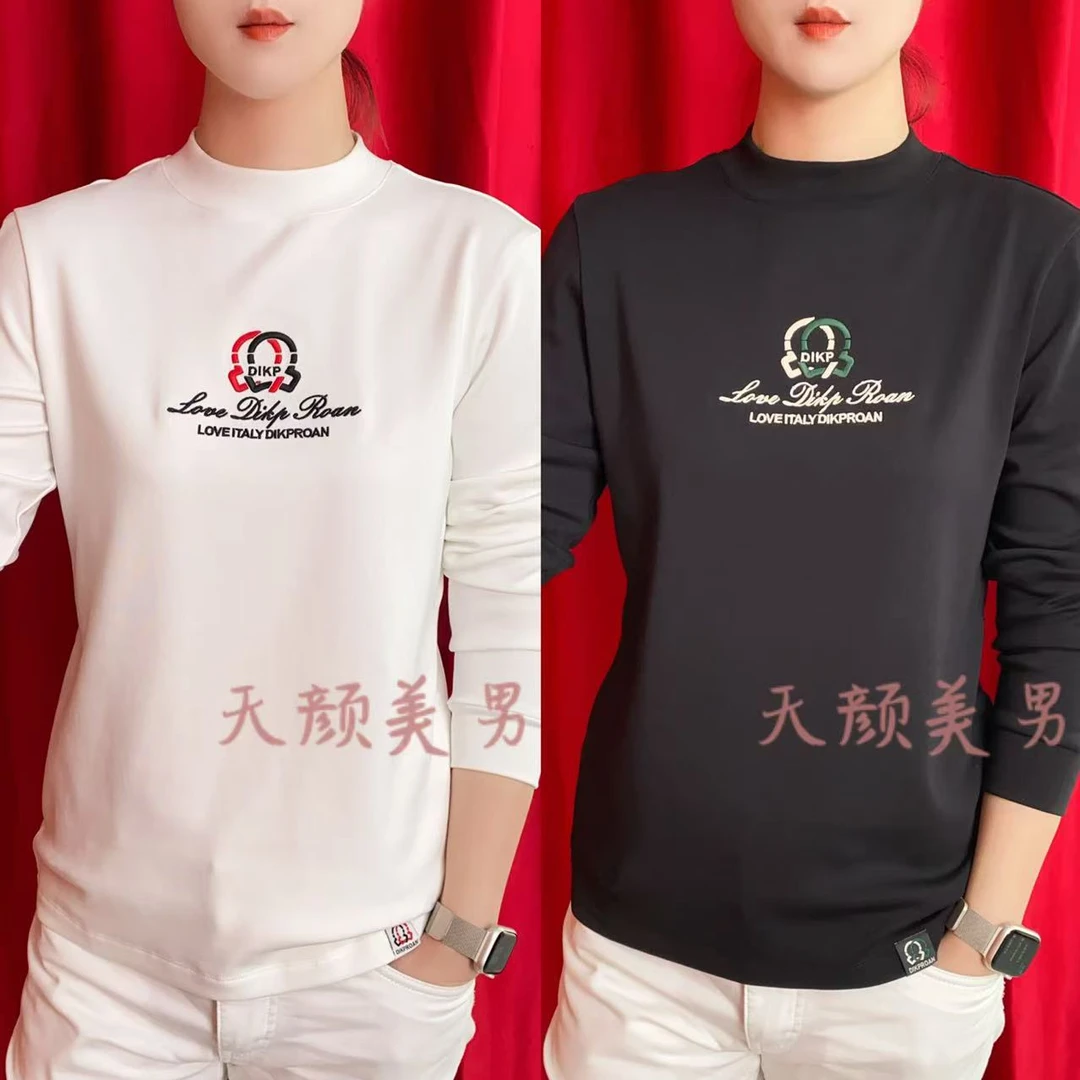 【天壹】 2025男士男装打底衫简约黑白秋冬保暖冬季男长袖25120