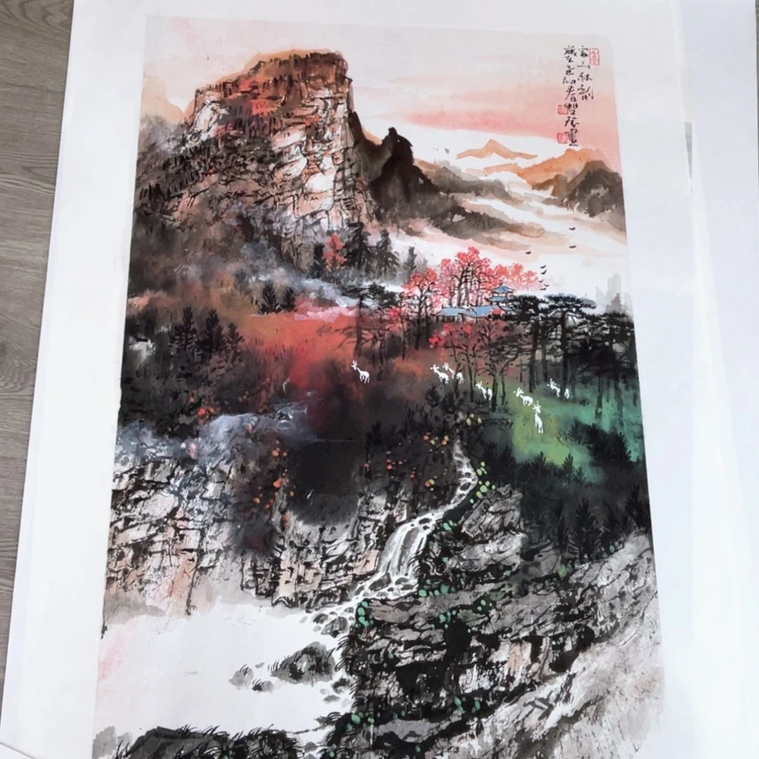 国画莫双发老师作品欣赏
