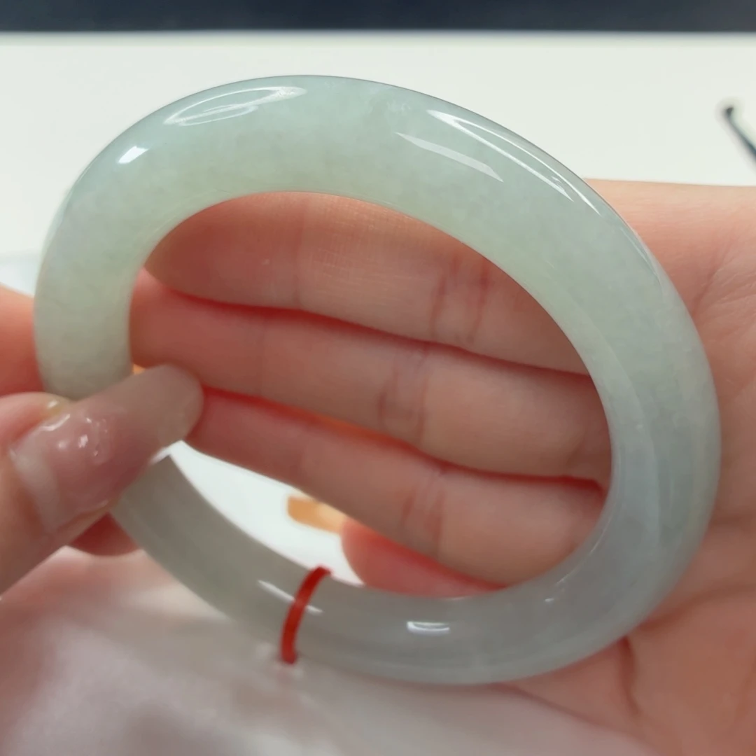 翡翠未镶嵌手镯缅甸天然A货翡翠57