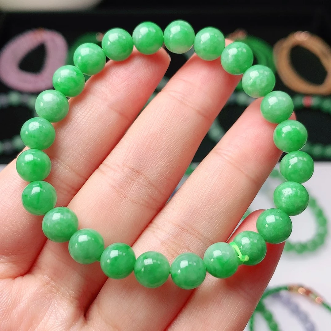 未镶嵌手链翡翠翡翠