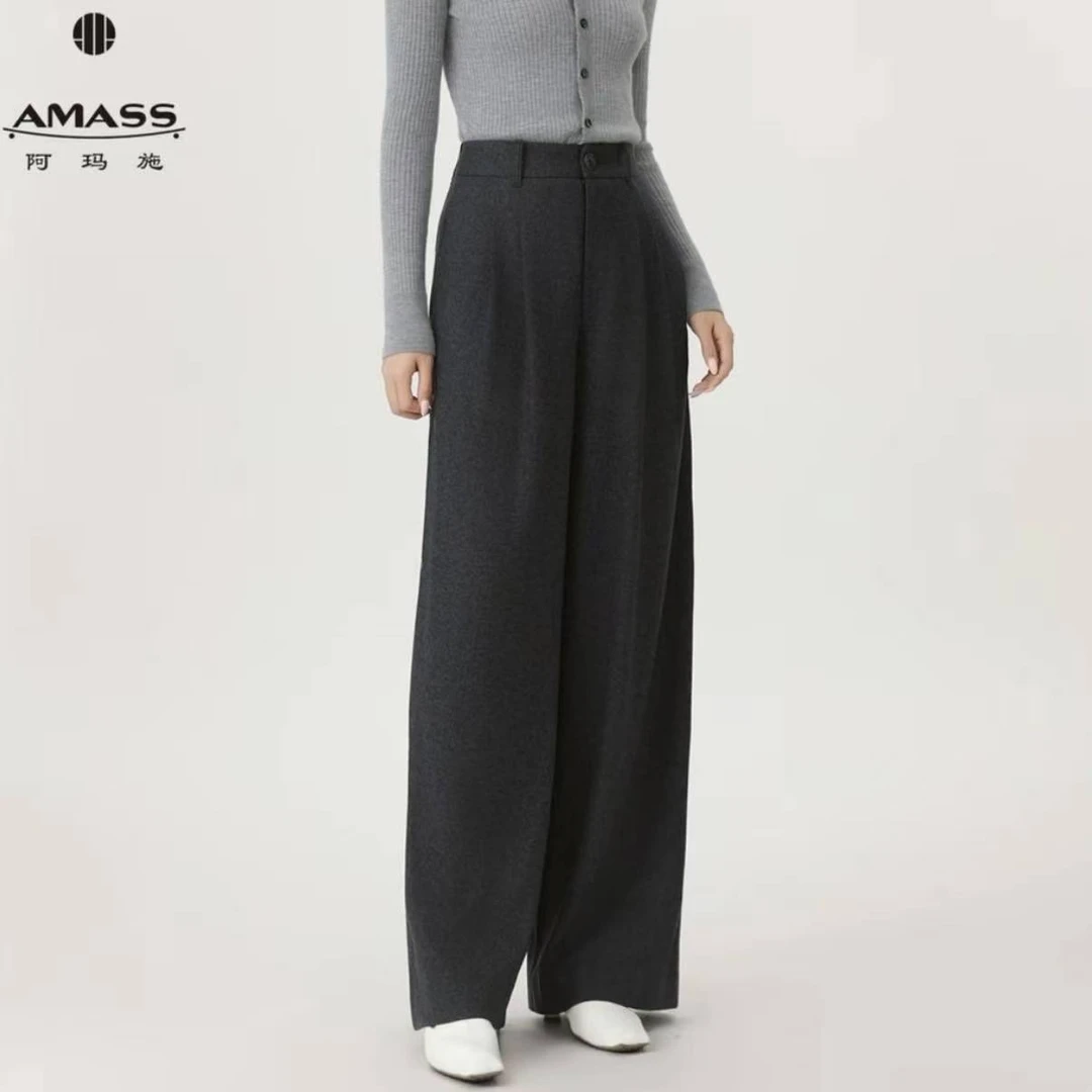 阿玛施/AMASS新款休闲直筒裤510061-4237047