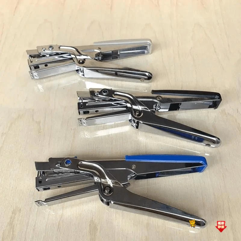 订书外卖打包餐盒鞋盒专用多功能通用钉手握式钳式省力10号订书机