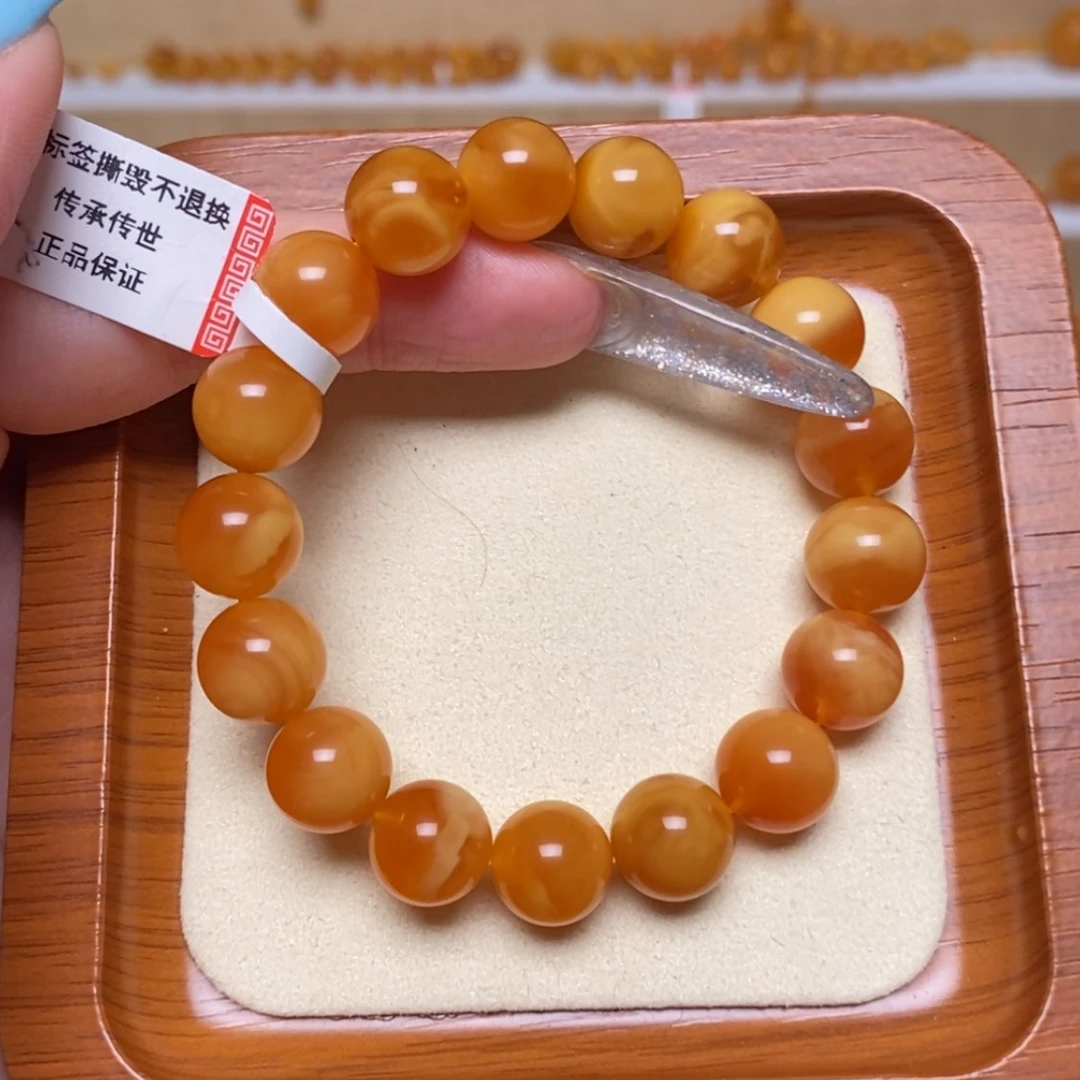 【闪购商品】未镶嵌蜜蜡手链手串