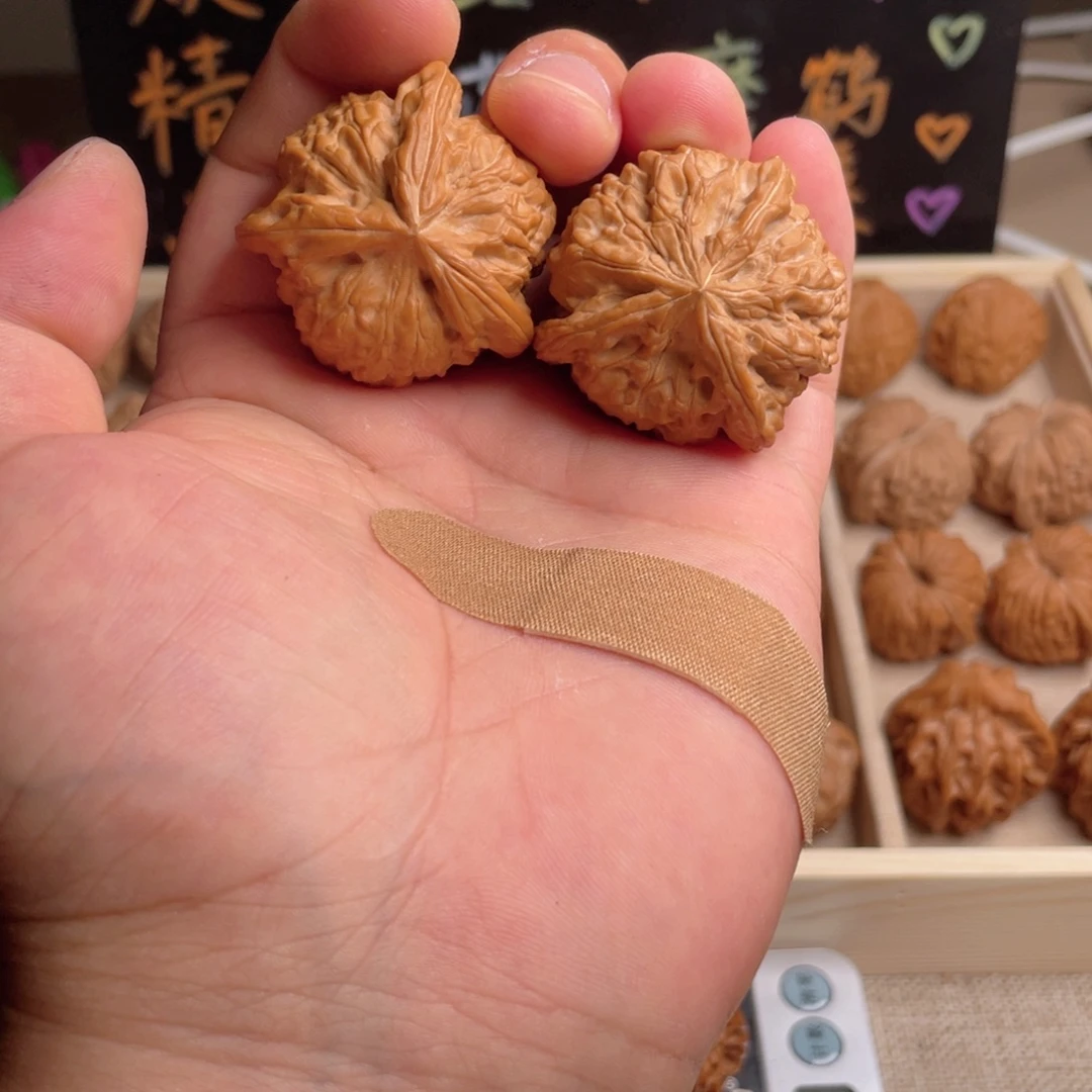把件文玩核桃玉玺三棱