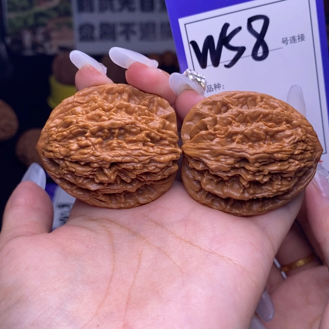 文玩核桃吊坠W58链接 虎头40尺