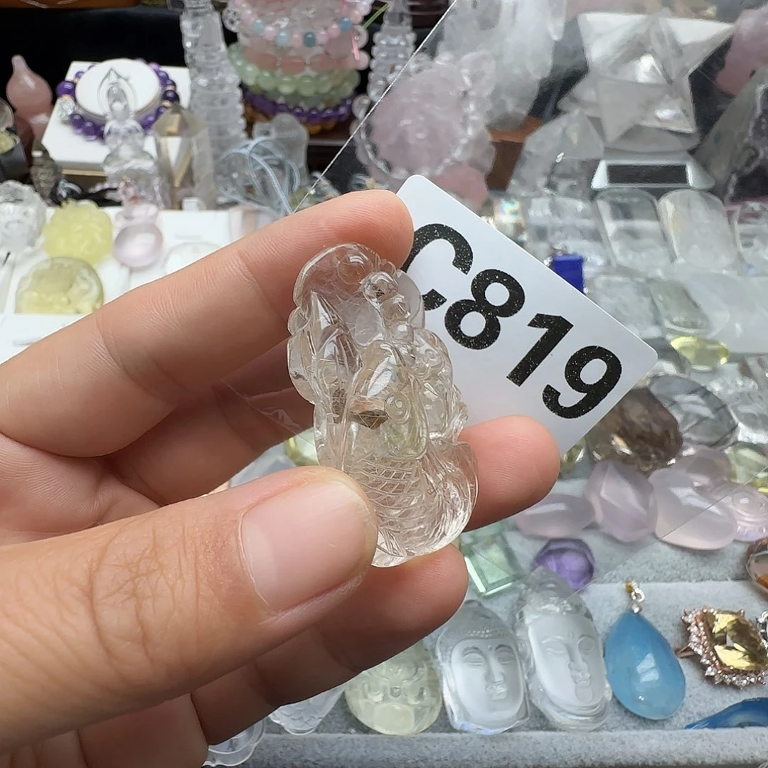 吊坠未镶嵌水晶天**X水晶819