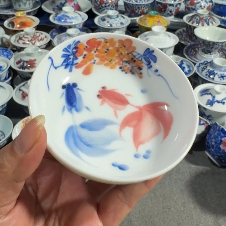 景德镇手工手绘杯