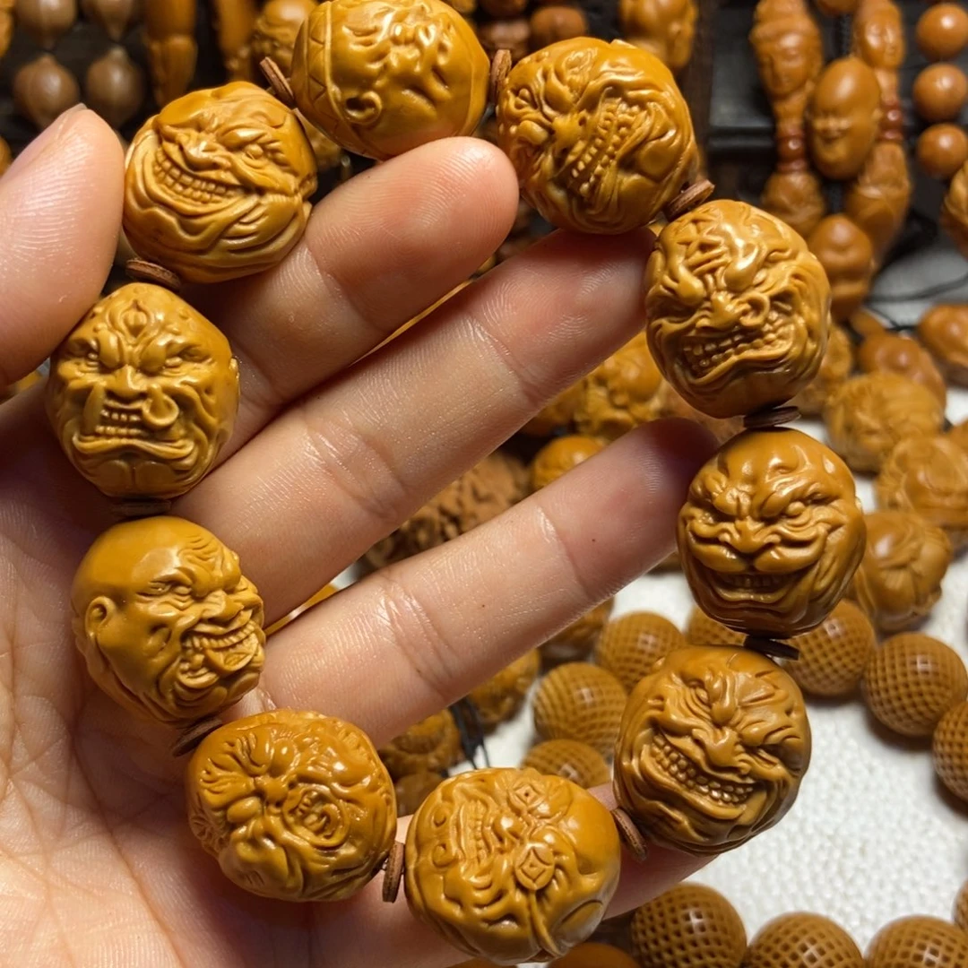 【闪购商品】橄榄核手串/手链眼罩恶僧