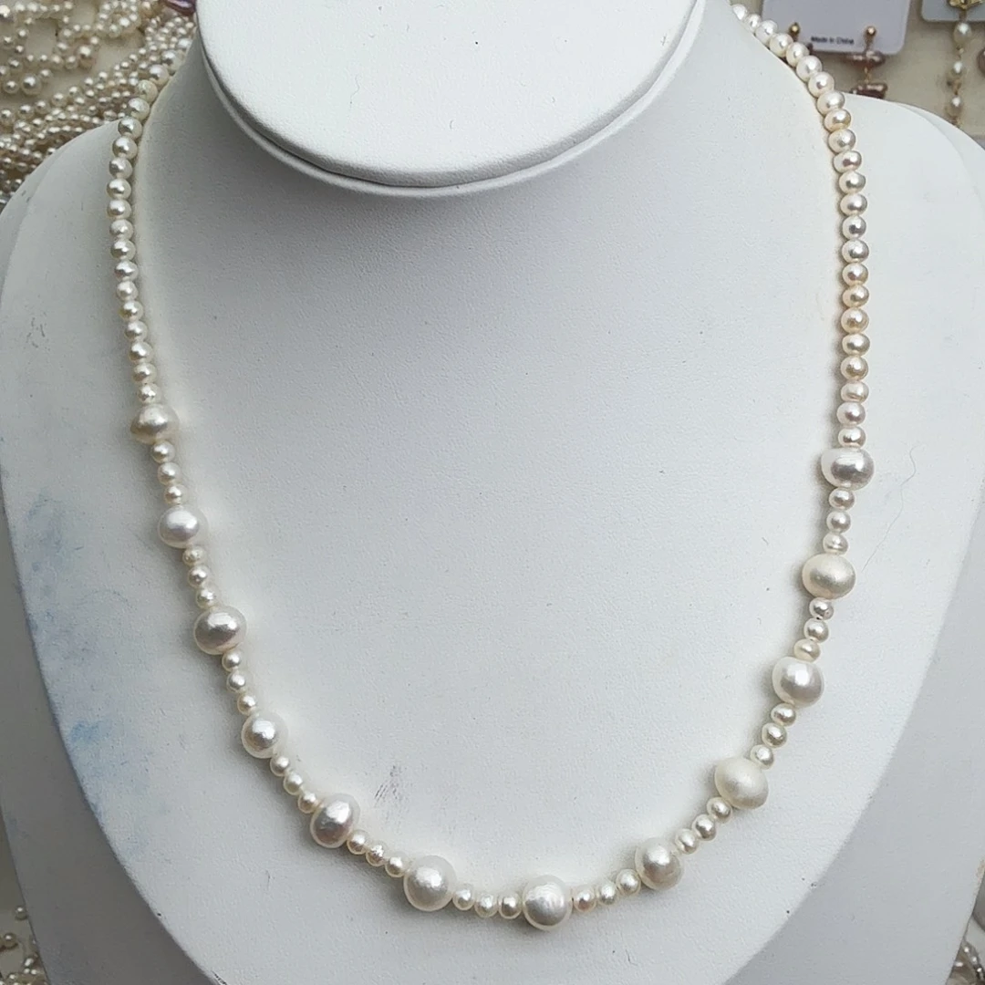 颈饰未镶嵌淡水珍珠
