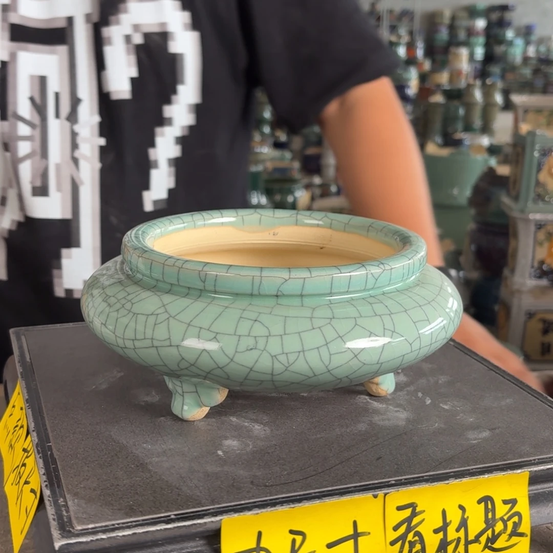 。一风堂石湾花盆 内15*5