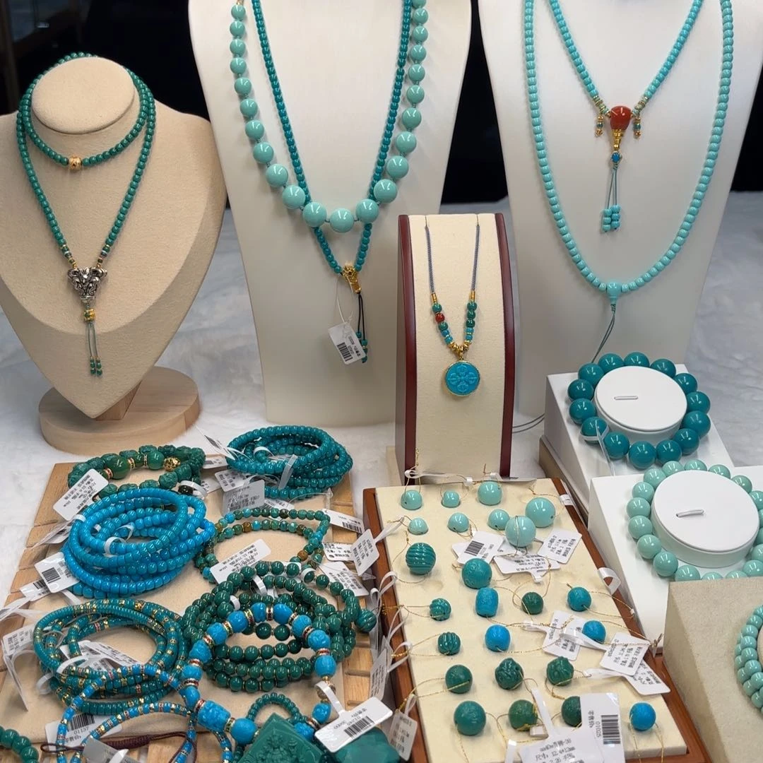 绿松石未镶嵌阿呆8*7.5mmaa40w