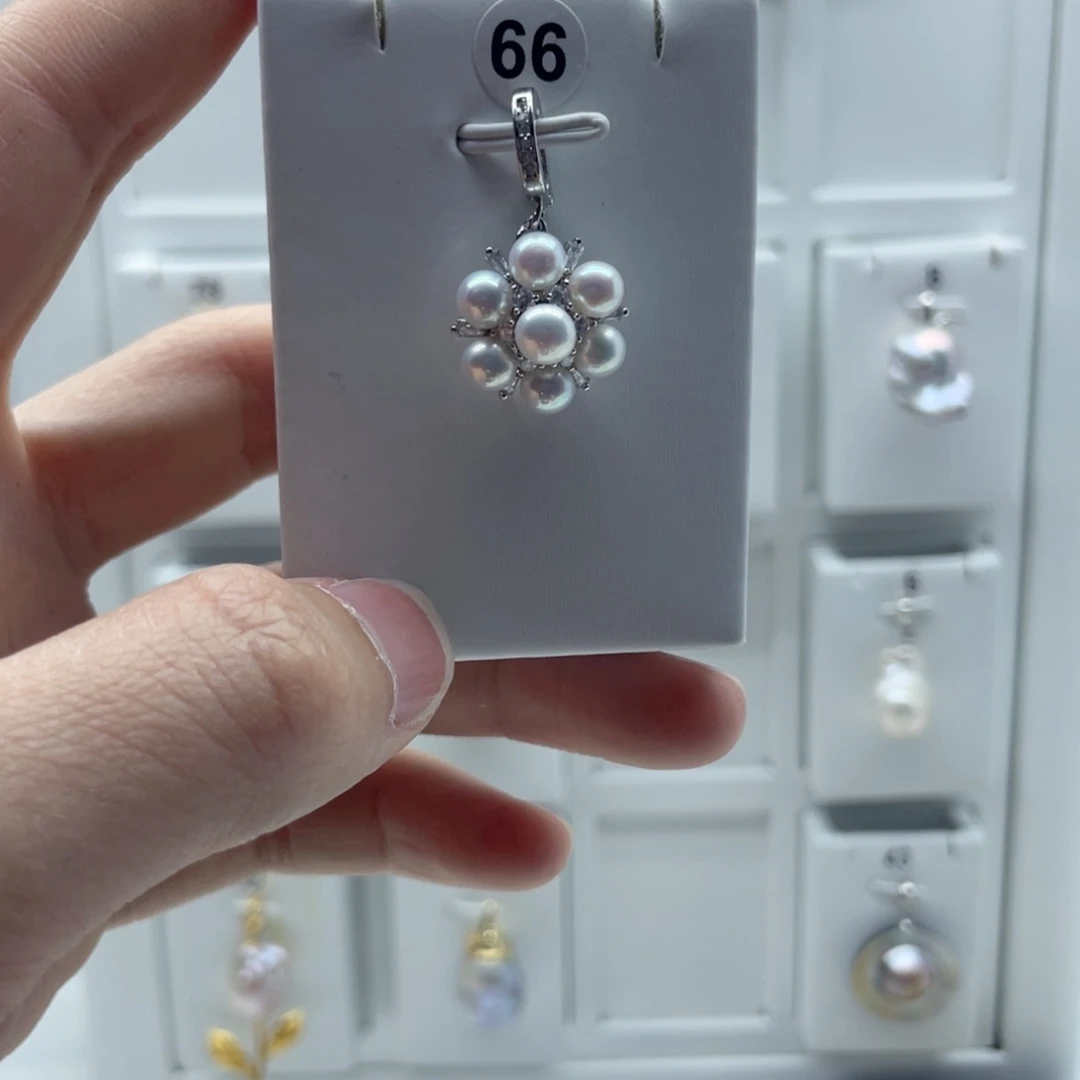 淡水珍珠合金颈饰