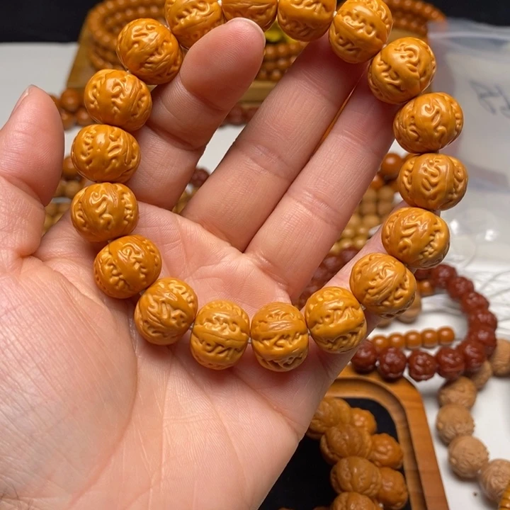 兮***禾猴头核桃吊坠精品猴头