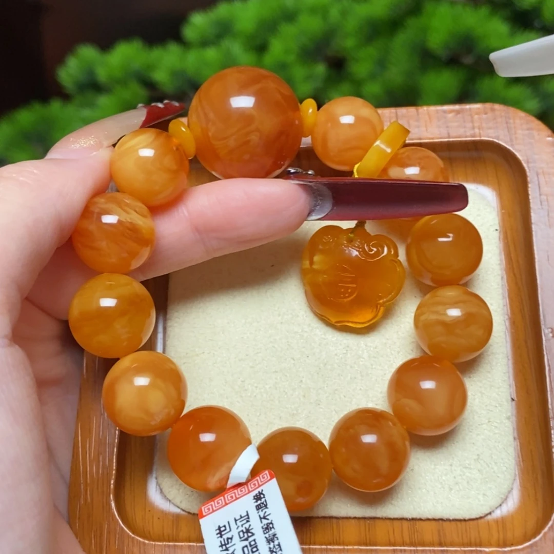 【闪购商品】手链蜜蜡未镶嵌手串