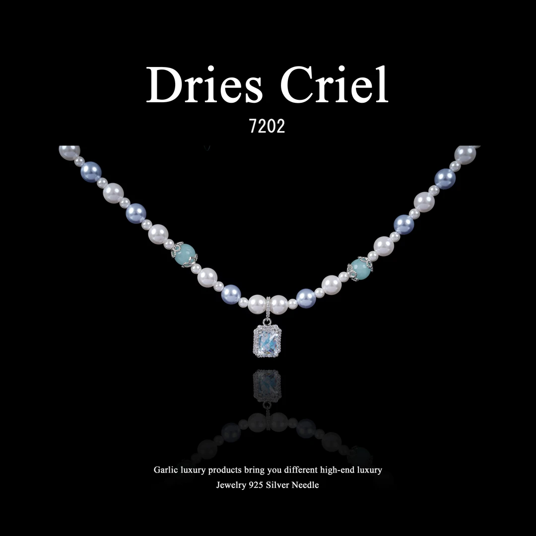 【海盐气泡】Sea salt bubbles项链~7202（40+5cm）