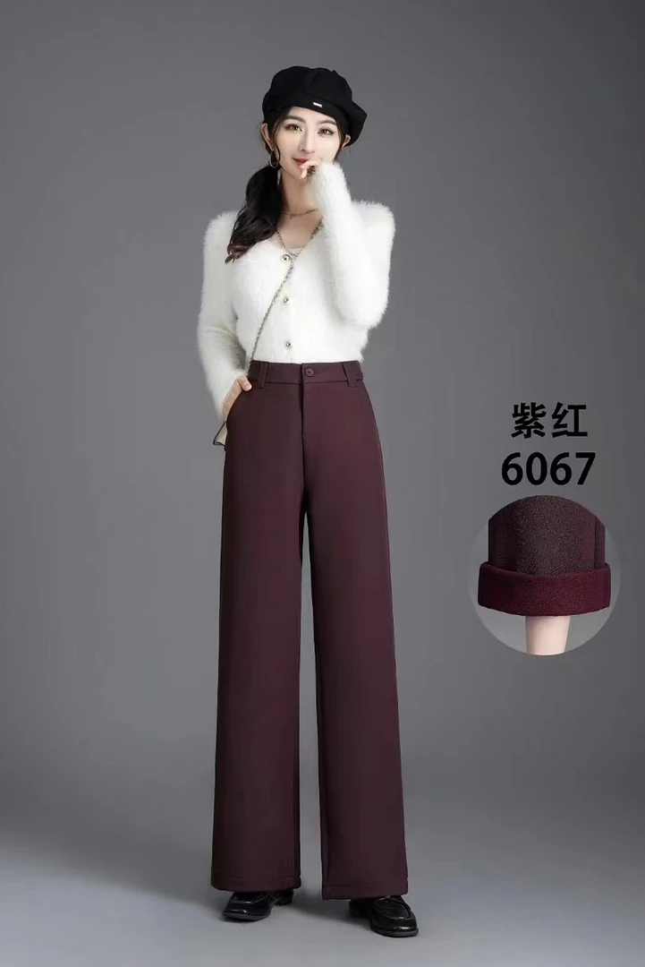 时尚直筒女裤#6067