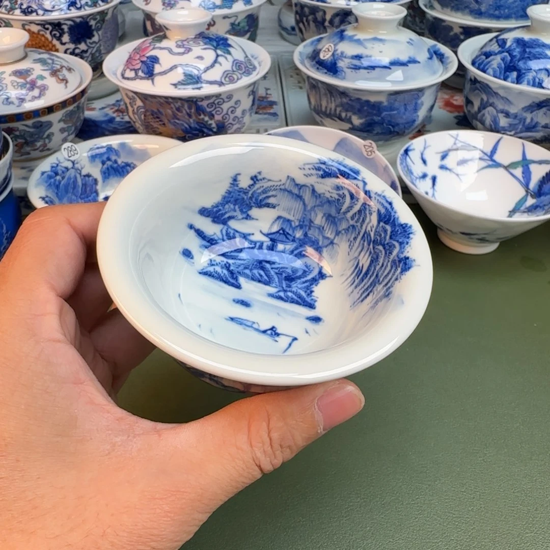 陶纯手工纯手绘茶具210