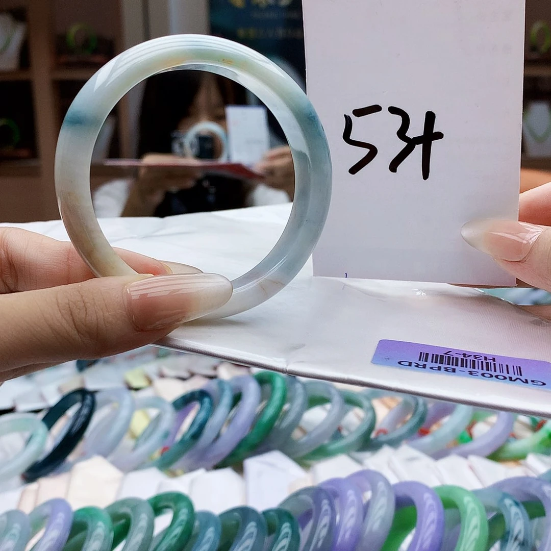 翡翠手镯未镶嵌g