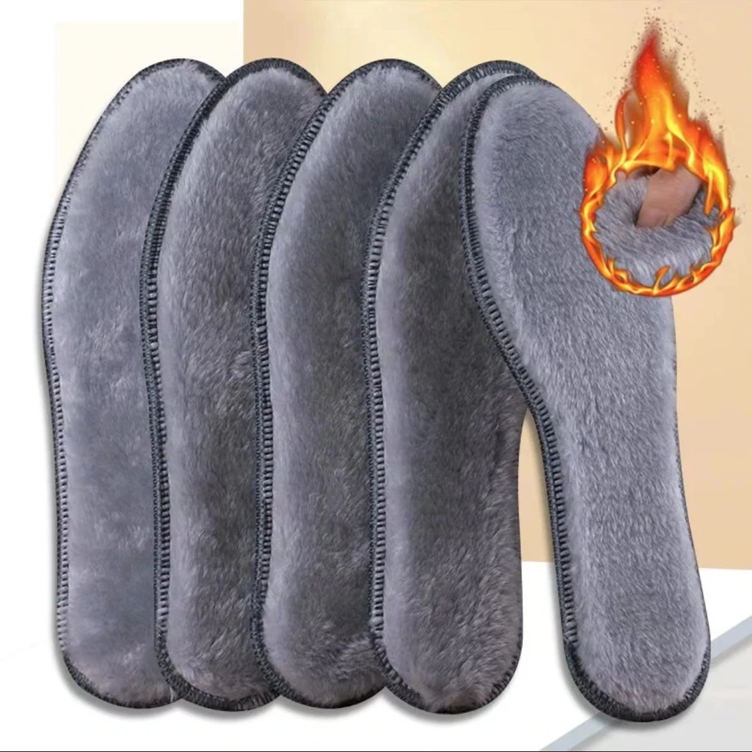 【5双装】香薰保暖蓄热鞋垫冬季加厚鞋垫男防臭棉鞋垫冬天加绒鞋垫