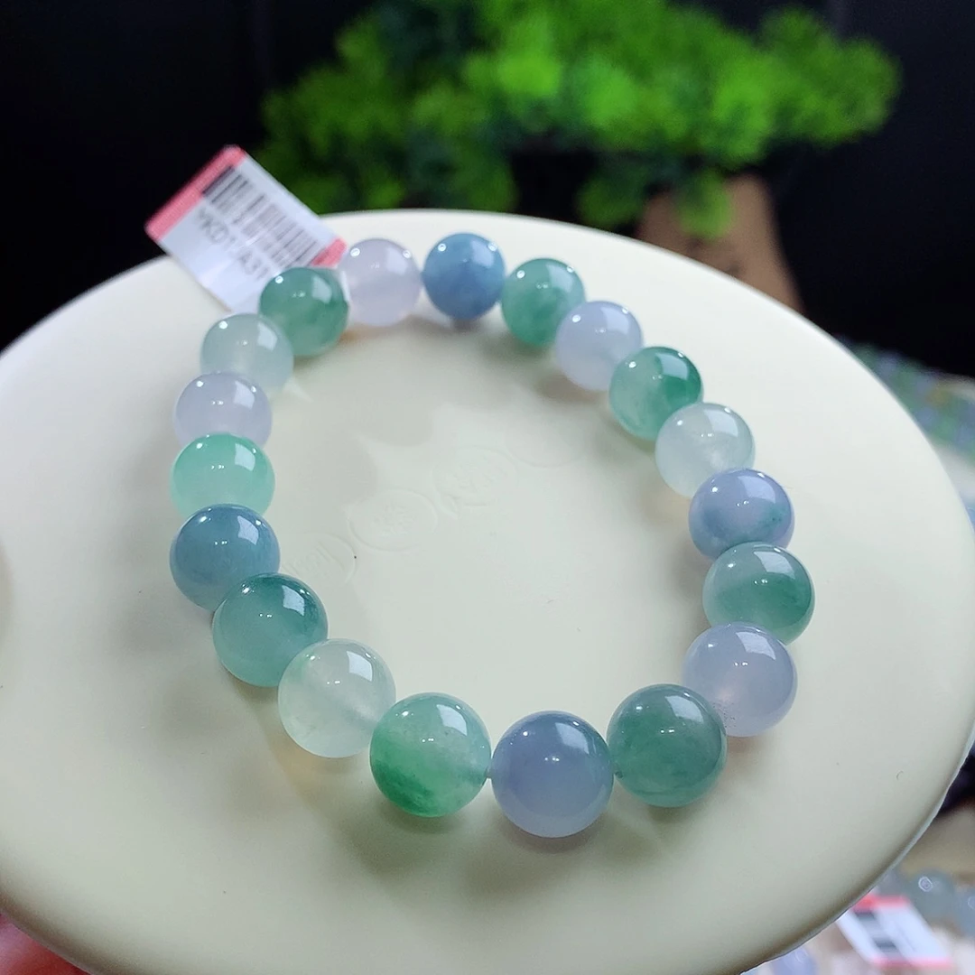 未镶嵌手串翡翠卡10mm