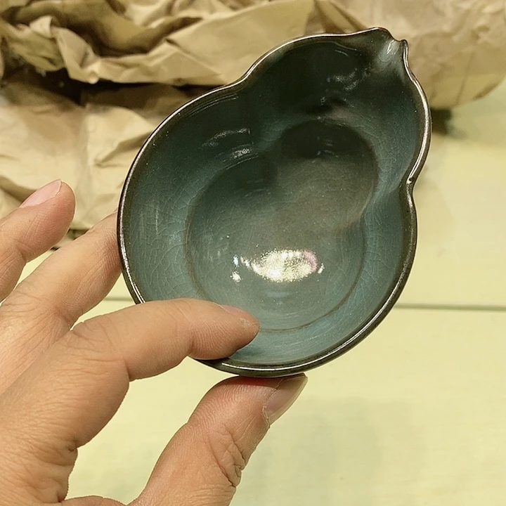 茶具瓷器紫砂杂项叶*