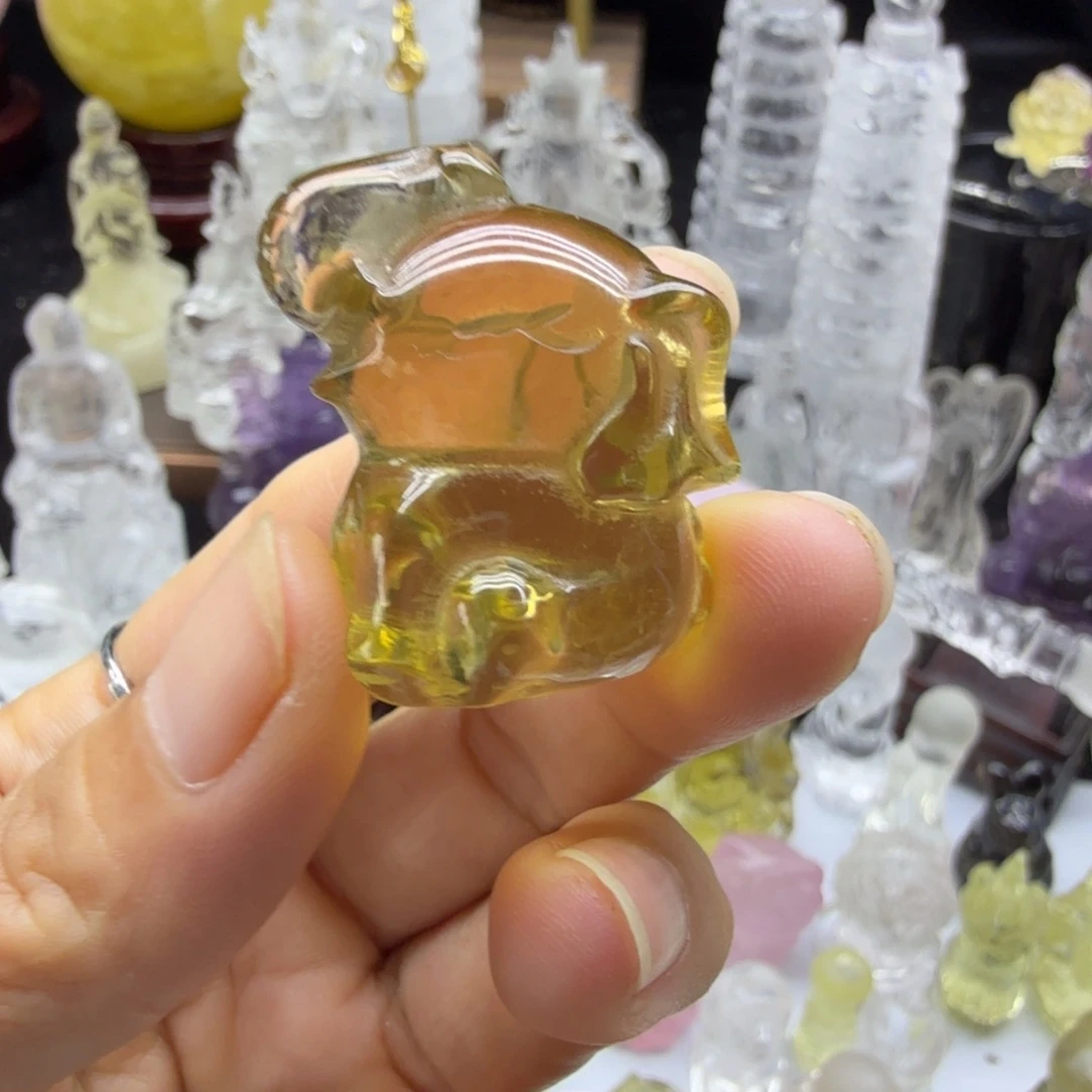 水晶未镶嵌珠宝半成品