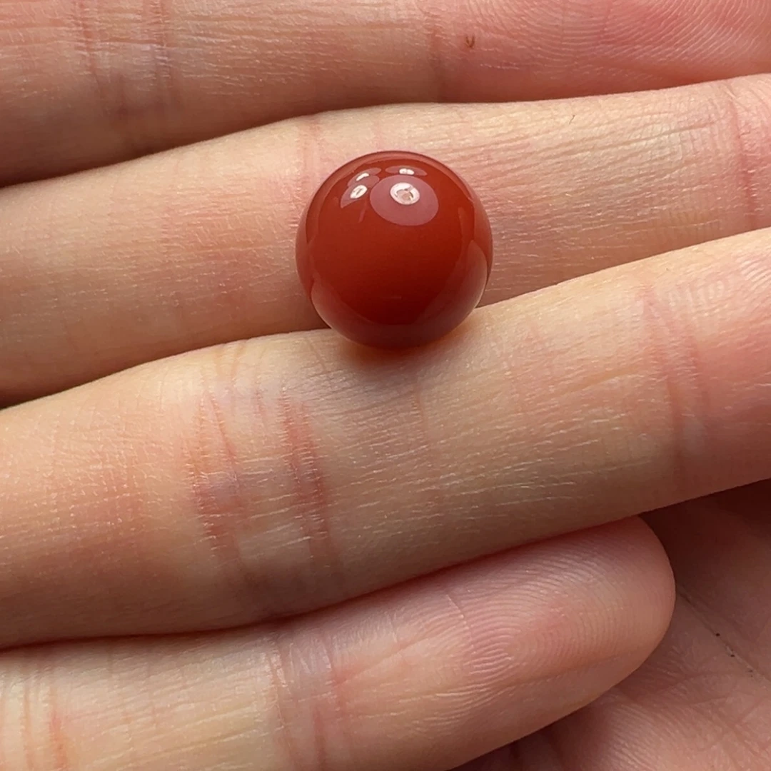 南红玛瑙未镶嵌珠子