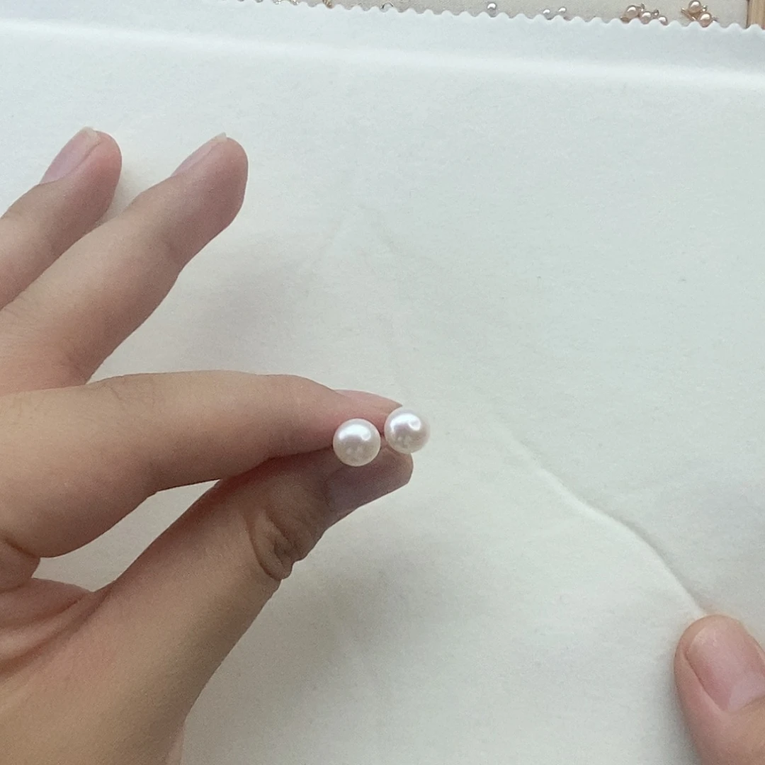 未镶嵌淡水珍珠耳饰