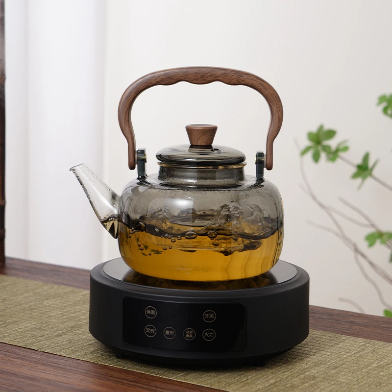 玻璃壶烧水专用电陶炉茶炉大功率煮茶器茶具套装玻璃茶具套装茶壶