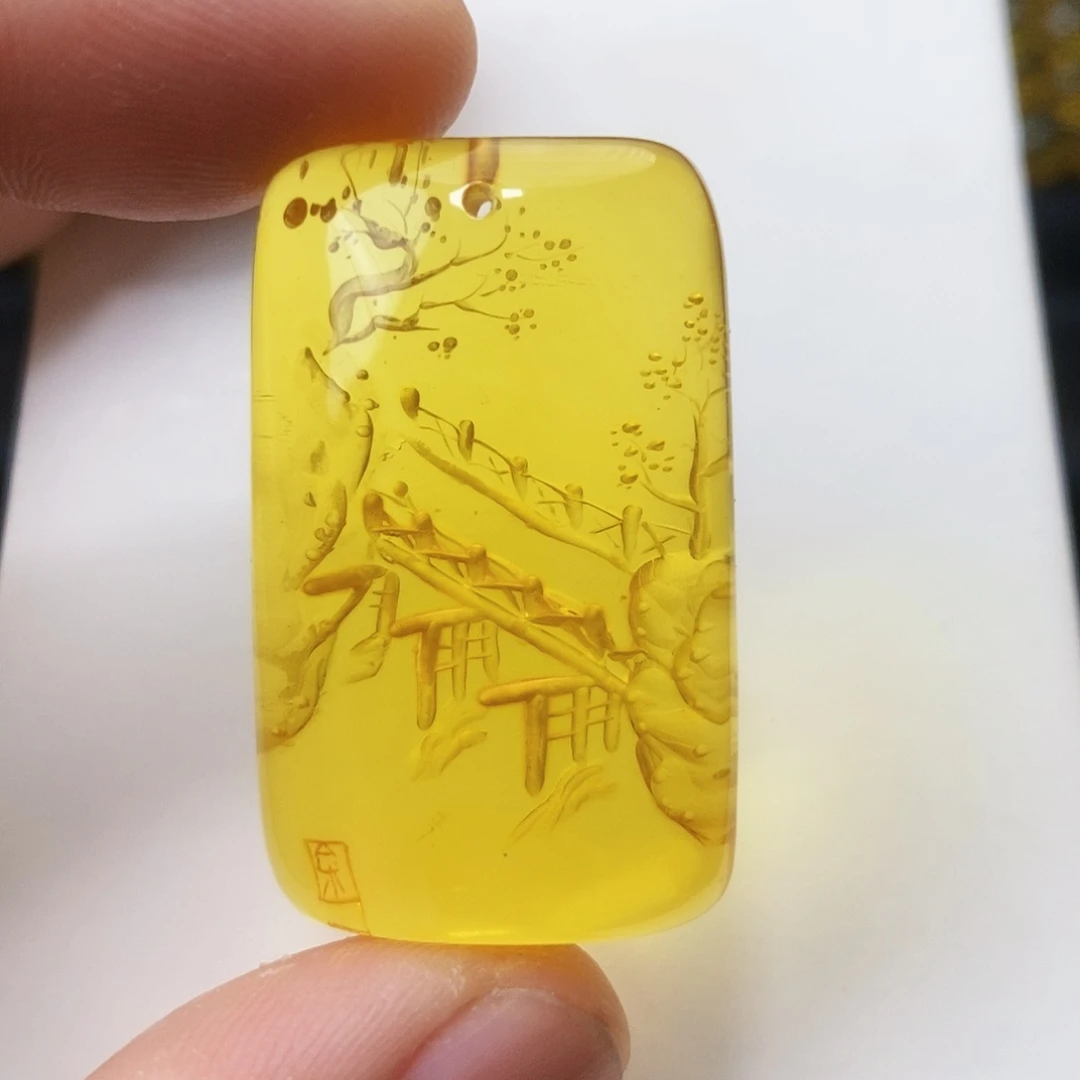 【闪购商品】未镶嵌颈饰琥珀