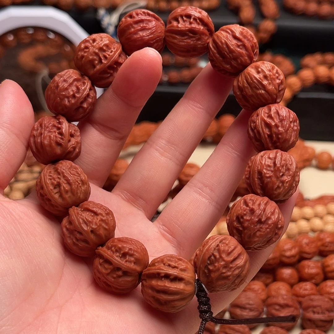 文玩核桃把件火**燚京八棱