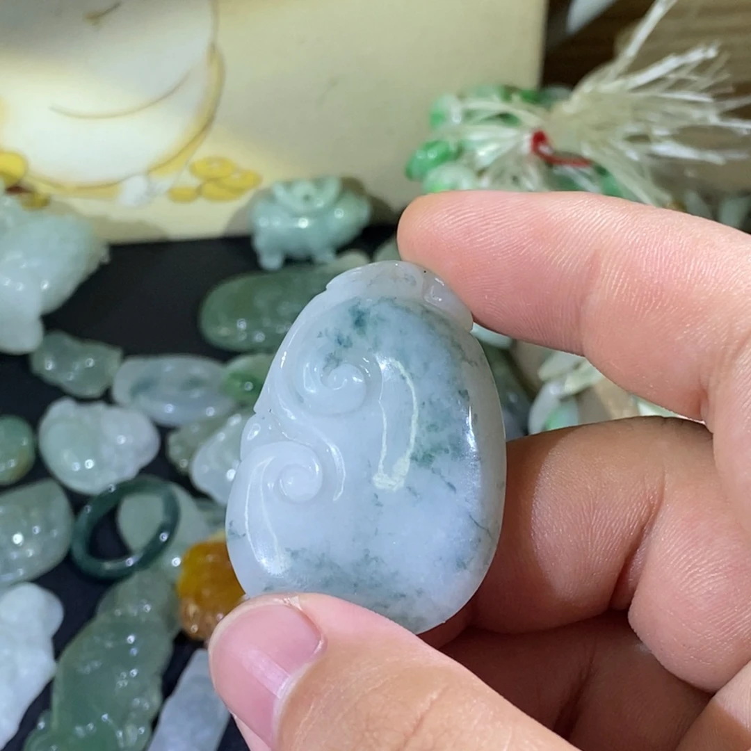 颈饰未镶嵌翡翠翡翠吊坠