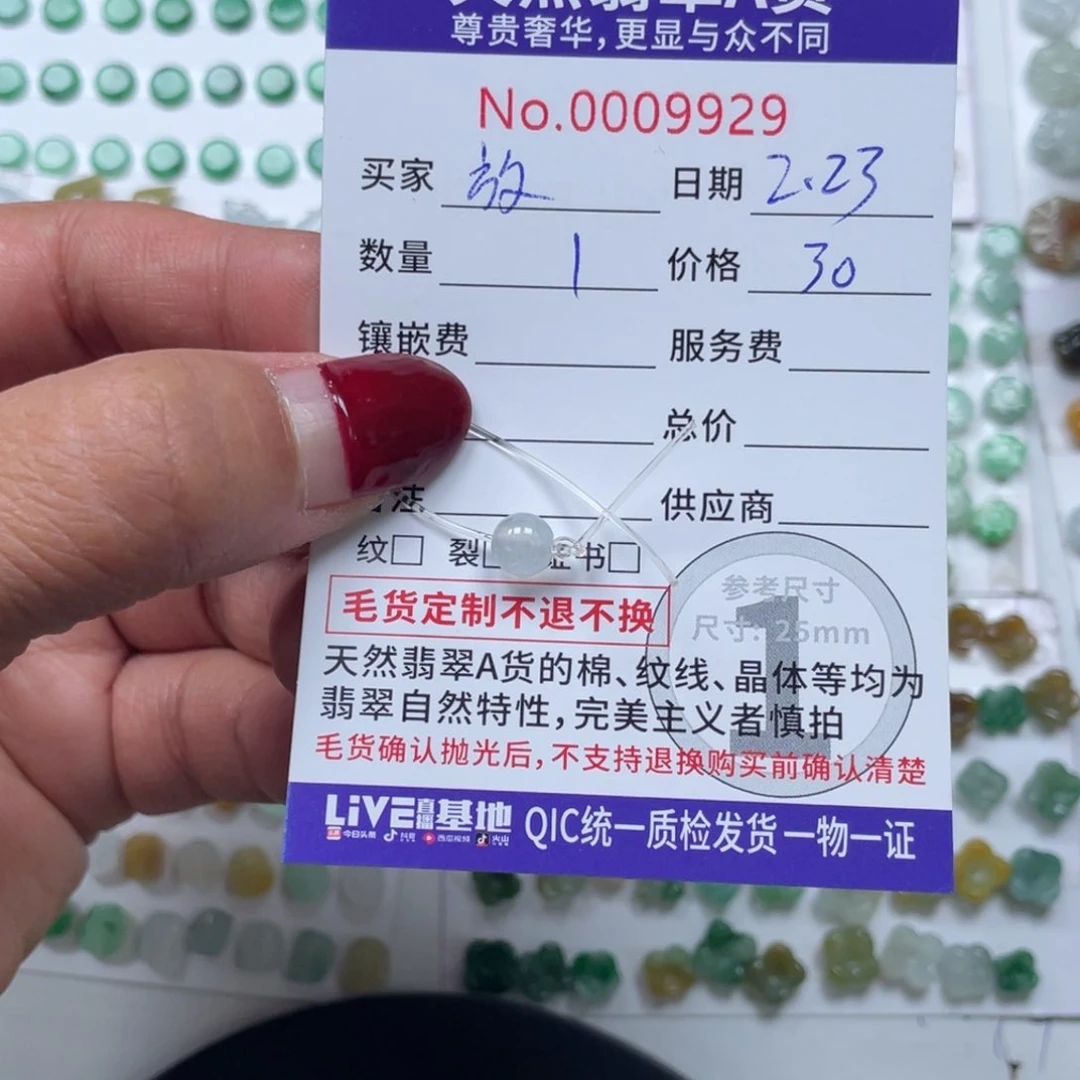 翡翠颈饰未镶嵌放****988888888