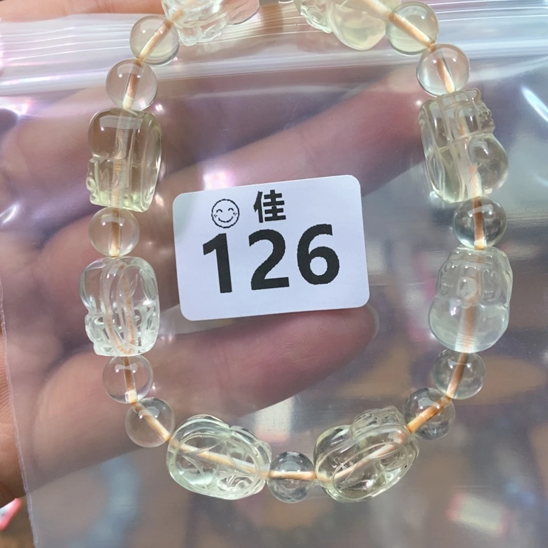 水晶手链未镶嵌多样性发一
