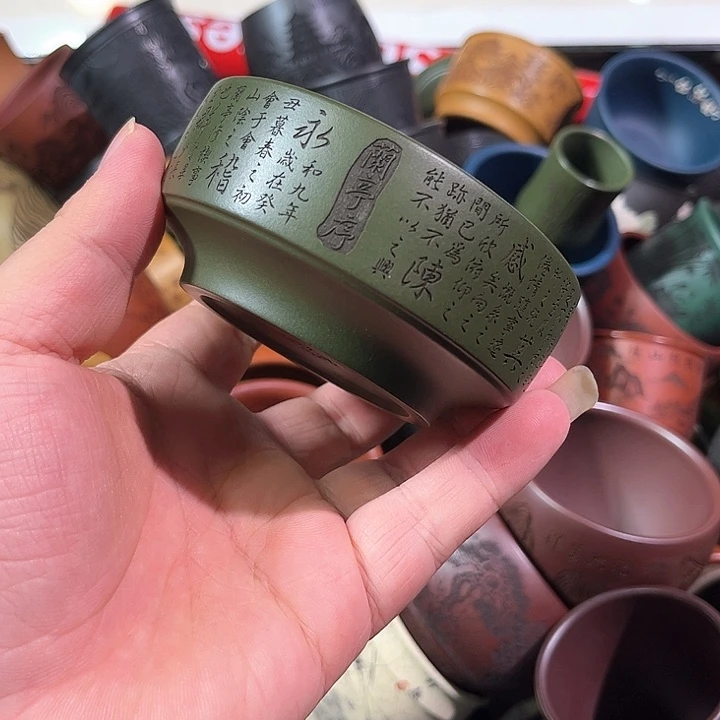 茶杯紫砂全手工紫砂主人杯